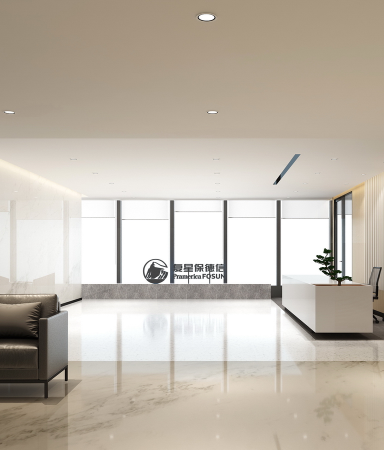 復星保德信辦公室設(shè)計 前廳-pc