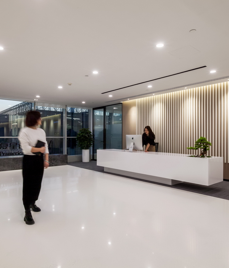 復星保德信辦公室設(shè)計 前廳實景圖-pc